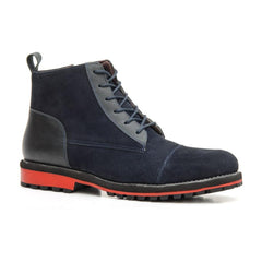 Sandro Moscoloni Mens Boot Payson Navy Blue - Flyclothing LLC