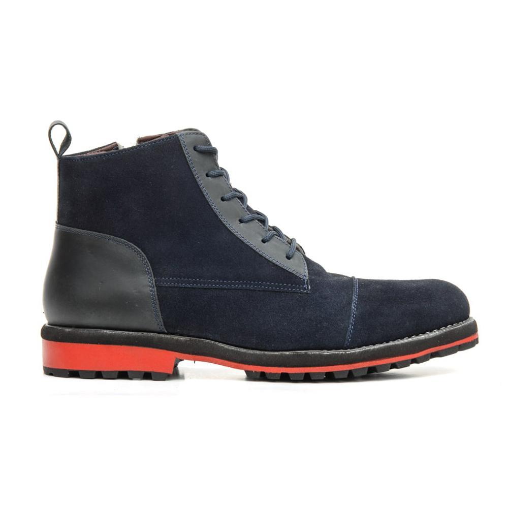 Sandro Moscoloni Mens Boot Payson Navy Blue - Flyclothing LLC