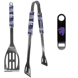 Kansas St. Wildcats 2 pc BBQ Set and Bottle Opener - Flyclothing LLC