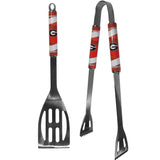 Georgia Bulldogs 2 pc Steel BBQ Tool Set - Flyclothing LLC