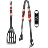 Georgia Bulldogs 2 pc BBQ Set and Bottle Opener - Flyclothing LLC