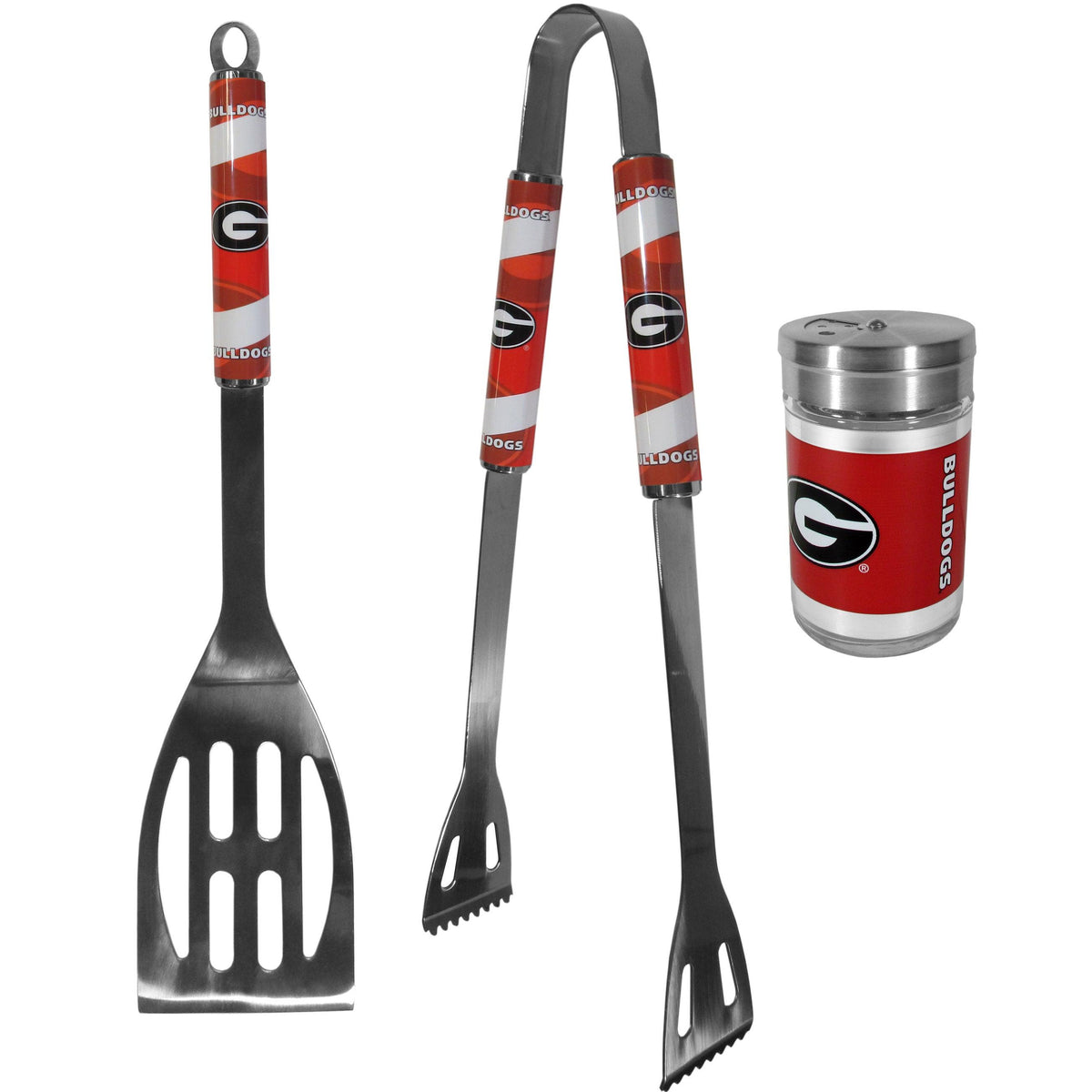 Georgia Bulldogs 2pc BBQ Set with Season Shaker - Flyclothing LLC