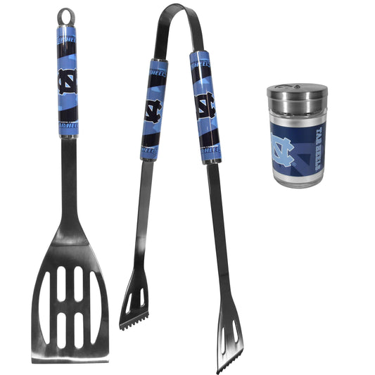 N. Carolina Tar Heels 2pc BBQ Set with Season Shaker - Flyclothing LLC