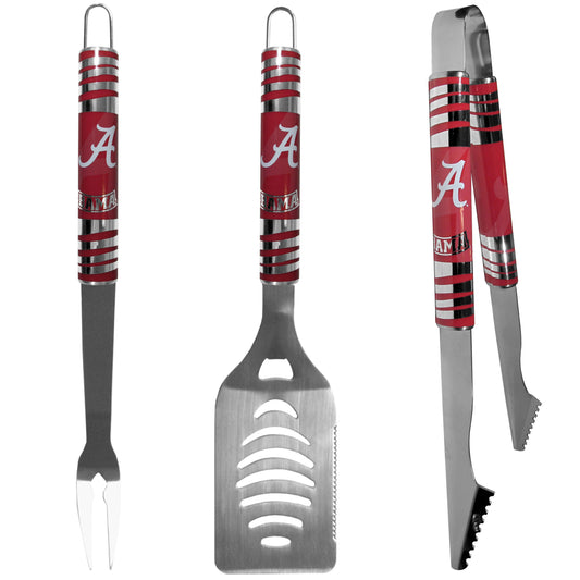 Alabama Crimson Tide 3 pc Tailgater BBQ Set - Flyclothing LLC