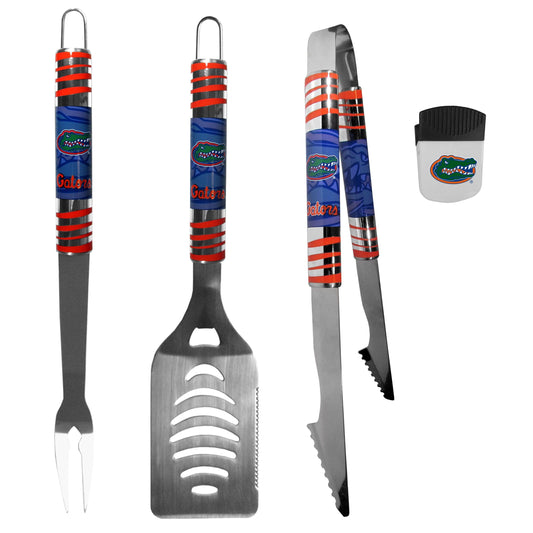 Florida Gators 3 pc BBQ Set and Chip Clip - Flyclothing LLC