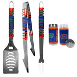 Florida Gators 3 pc Tailgater BBQ Set and Salt and Pepper Shaker Set - Flyclothing LLC