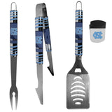 N. Carolina Tar Heels 3 pc BBQ Set and Chip Clip - Flyclothing LLC