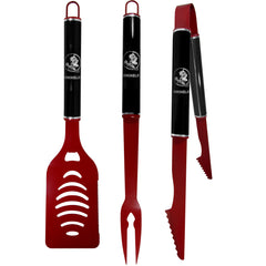 Florida St. Seminoles 3 pc Color and Black BBQ Set