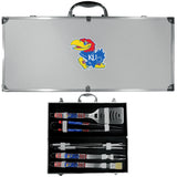 Kansas Jayhawks 8 pc Tailgater BBQ Set - Flyclothing LLC