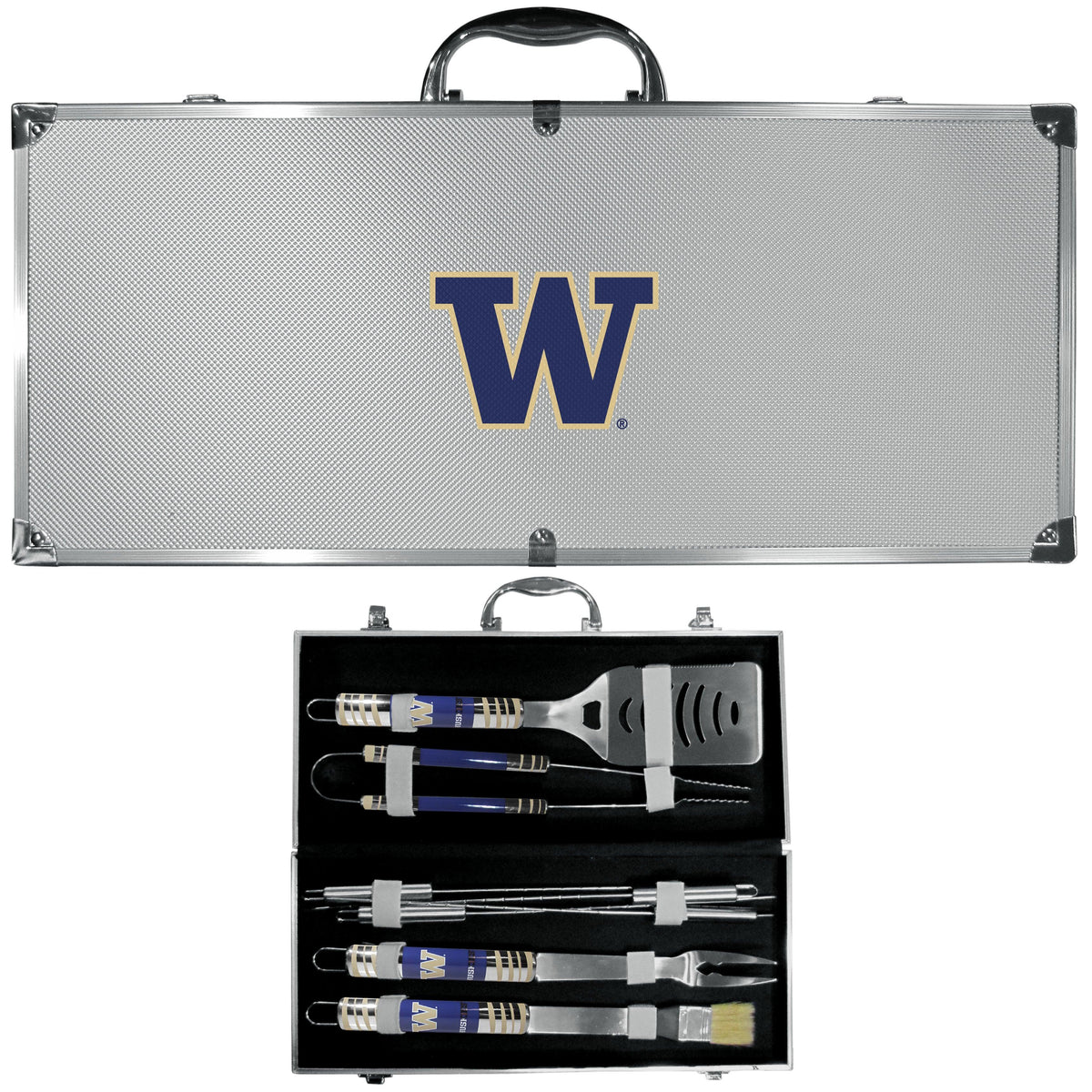 Washington Huskies 8 pc Tailgater BBQ Set - Flyclothing LLC