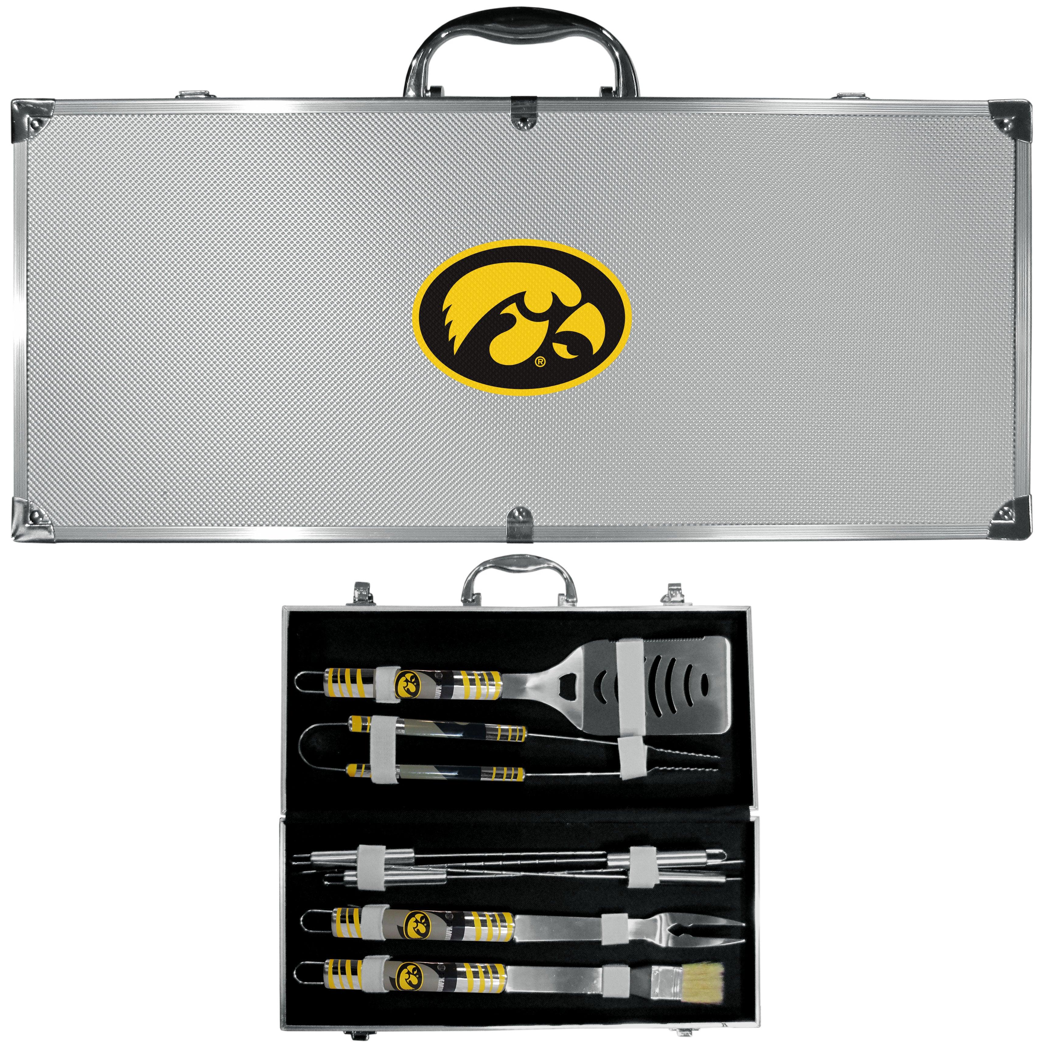 Iowa Hawkeyes 8 pc Tailgater BBQ Set - Flyclothing LLC