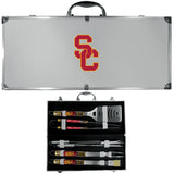 USC Trojans 8 pc Tailgater BBQ Set - Flyclothing LLC