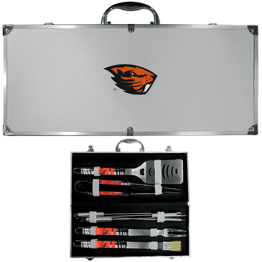 Oregon St. Beavers 8 pc Tailgater BBQ Set - Flyclothing LLC