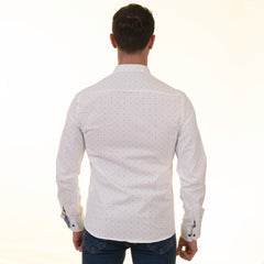 Gravity Homme Men's Long Sleeve Button Down / Cloud C9 - Flyclothing LLC