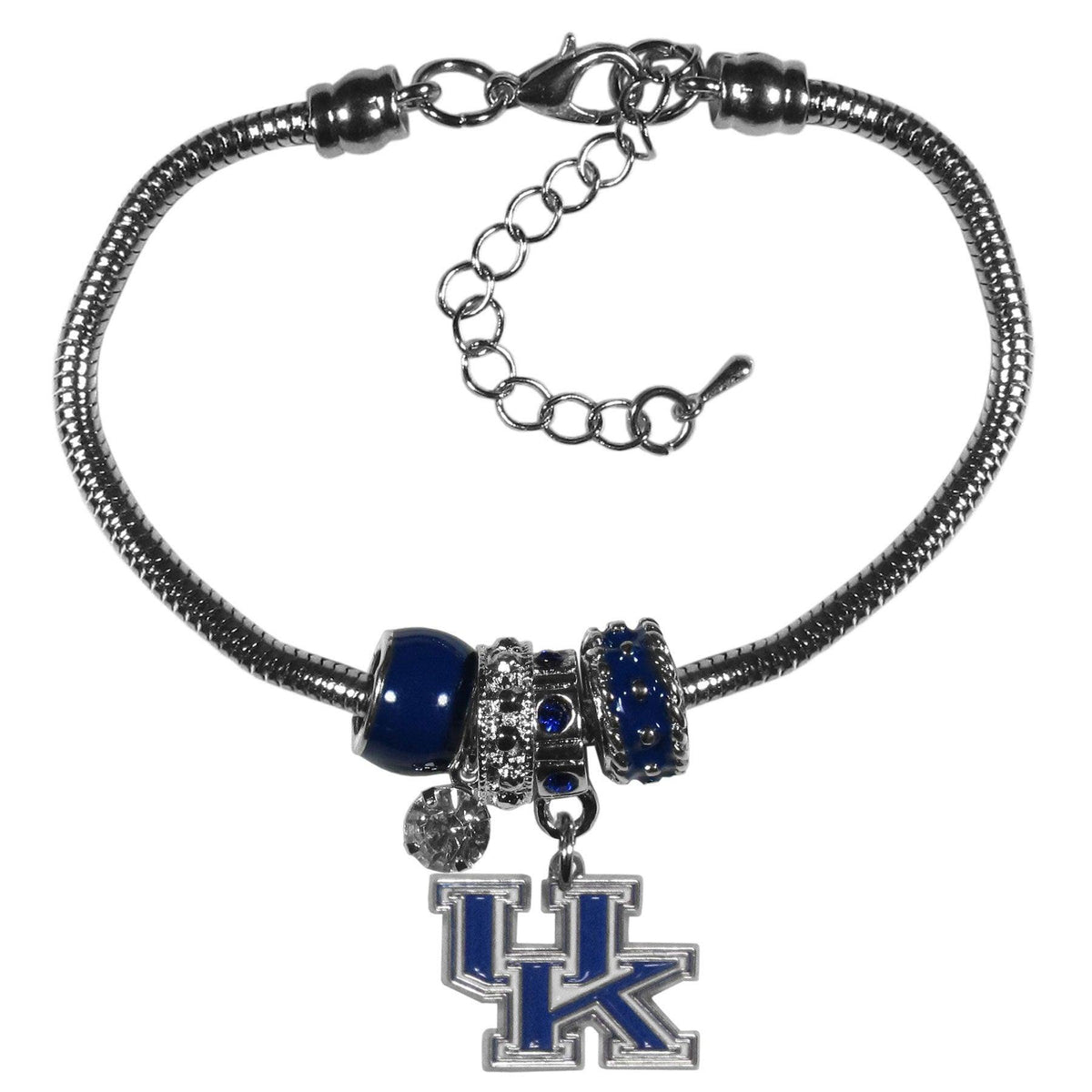 Kentucky Wildcats Euro Bead Bracelet - Flyclothing LLC