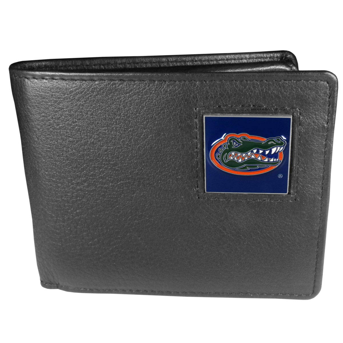 Florida Gators Leather Bi-fold Wallet Packaged in Gift Box - Flyclothing LLC