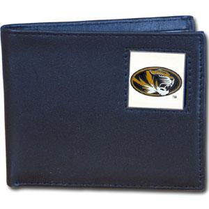 Missouri Tigers Leather Bi-fold Wallet - Flyclothing LLC