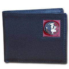 Florida St. Seminoles Leather Bi-fold Wallet - Flyclothing LLC