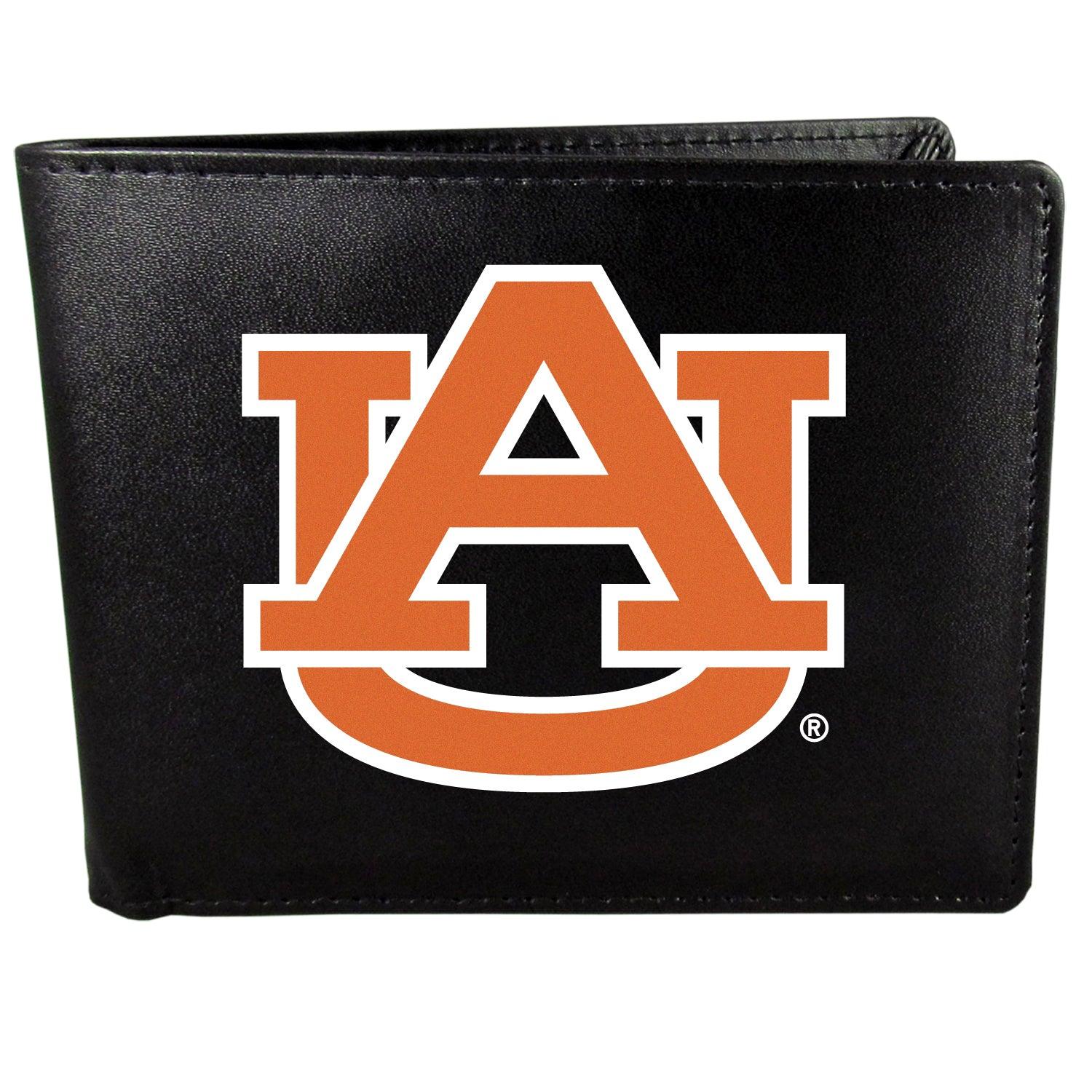 Auburn Tigers Bi-fold Wallet Large Logo - Flyclothing LLC