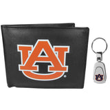 Auburn Tigers Bi-fold Wallet & Steel Key Chain - Flyclothing LLC