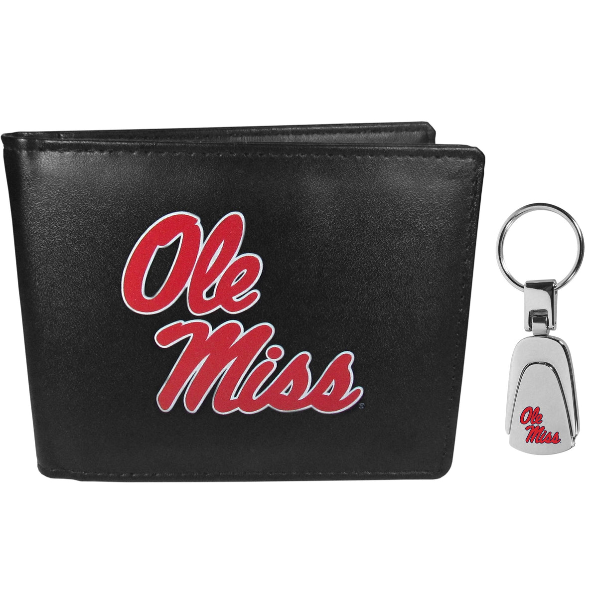 Mississippi Rebels Bi-fold Wallet & Steel Key Chain - Flyclothing LLC