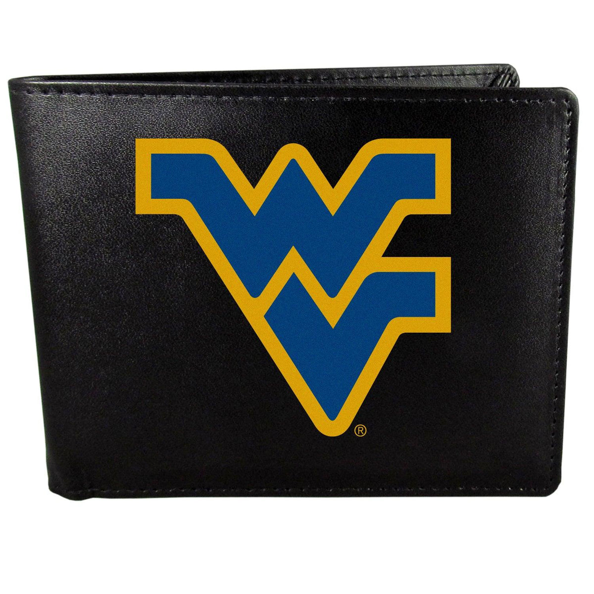 W. Virginia Mountaineers Bi-fold Wallet Large Logo - Flyclothing LLC