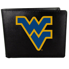 W. Virginia Mountaineers Bi-fold Wallet Large Logo - Flyclothing LLC