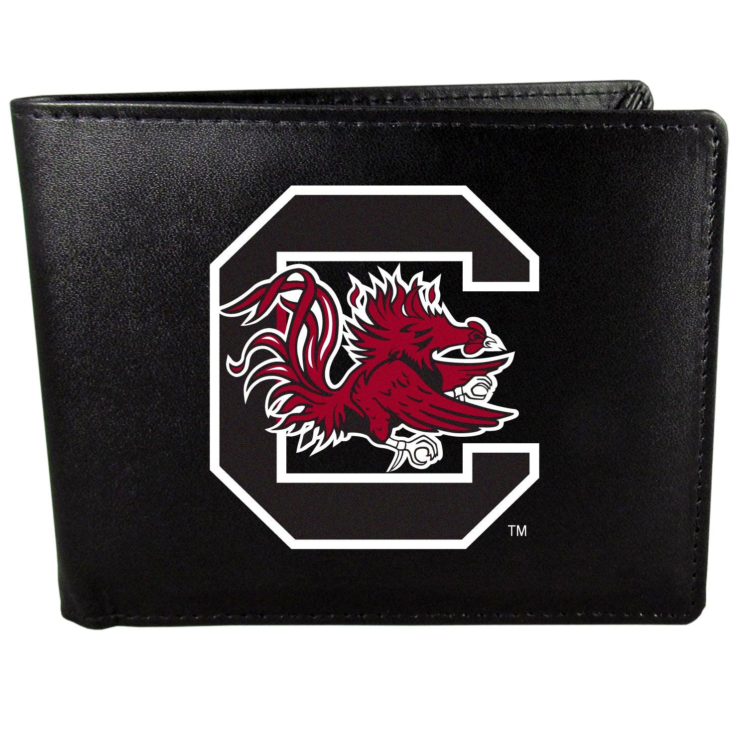 S. Carolina Gamecocks Bi-fold Wallet Large Logo - Flyclothing LLC