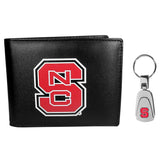 N. Carolina St. Wolfpack Bi-fold Wallet & Steel Key Chain - Flyclothing LLC