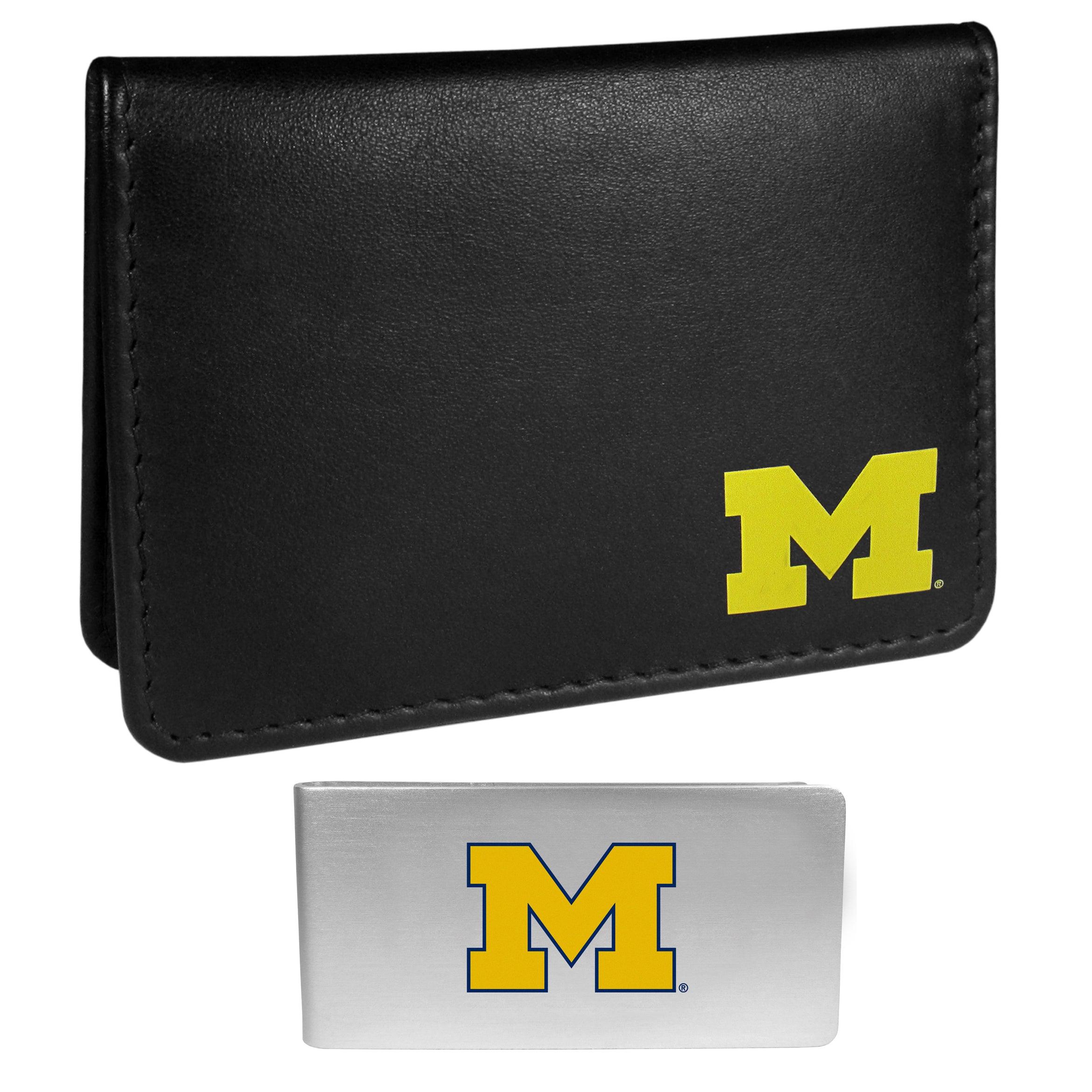 Michigan Wolverines Weekend Bi-fold Wallet & Money Clip - Flyclothing LLC