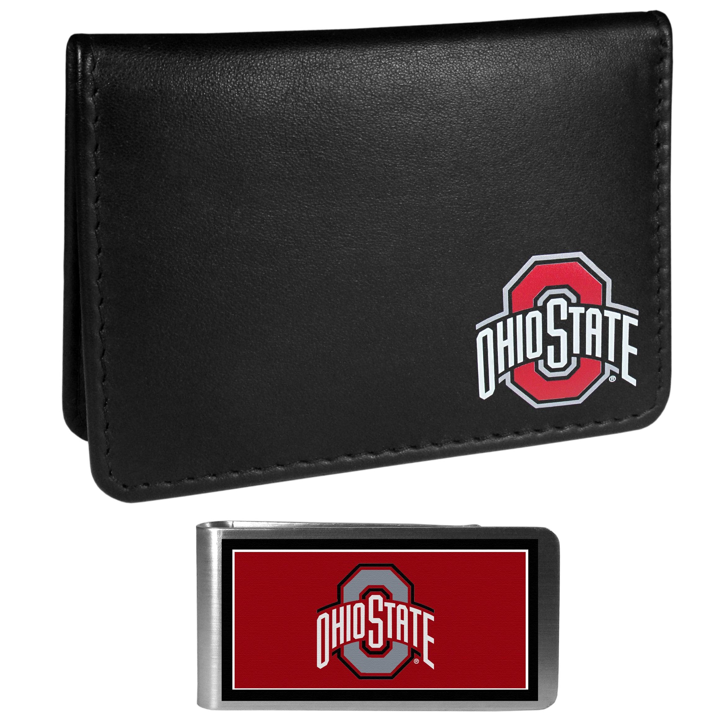 Ohio St. Buckeyes Weekend Bi-fold Wallet & Color Money Clip - Flyclothing LLC