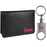 Nebraska Cornhuskers Weekend Bi-fold Wallet & Valet Key Chain - Flyclothing LLC