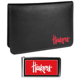 Nebraska Cornhuskers Weekend Bi-fold Wallet & Color Money Clip - Flyclothing LLC