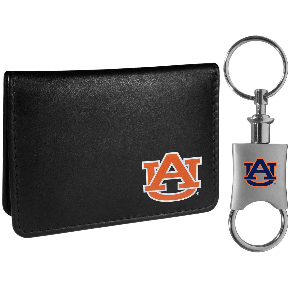 Auburn Tigers Weekend Bi-fold Wallet & Valet Key Chain - Siskiyou Buckle