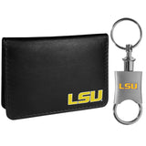 LSU Tigers Weekend Bi-fold Wallet & Valet Key Chain - Flyclothing LLC