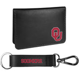 Oklahoma Sooners Weekend Bi-fold Wallet & Strap Key Chain - Siskiyou Buckle