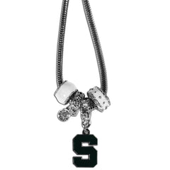 Michigan St. Spartans Euro Bead Necklace - Flyclothing LLC
