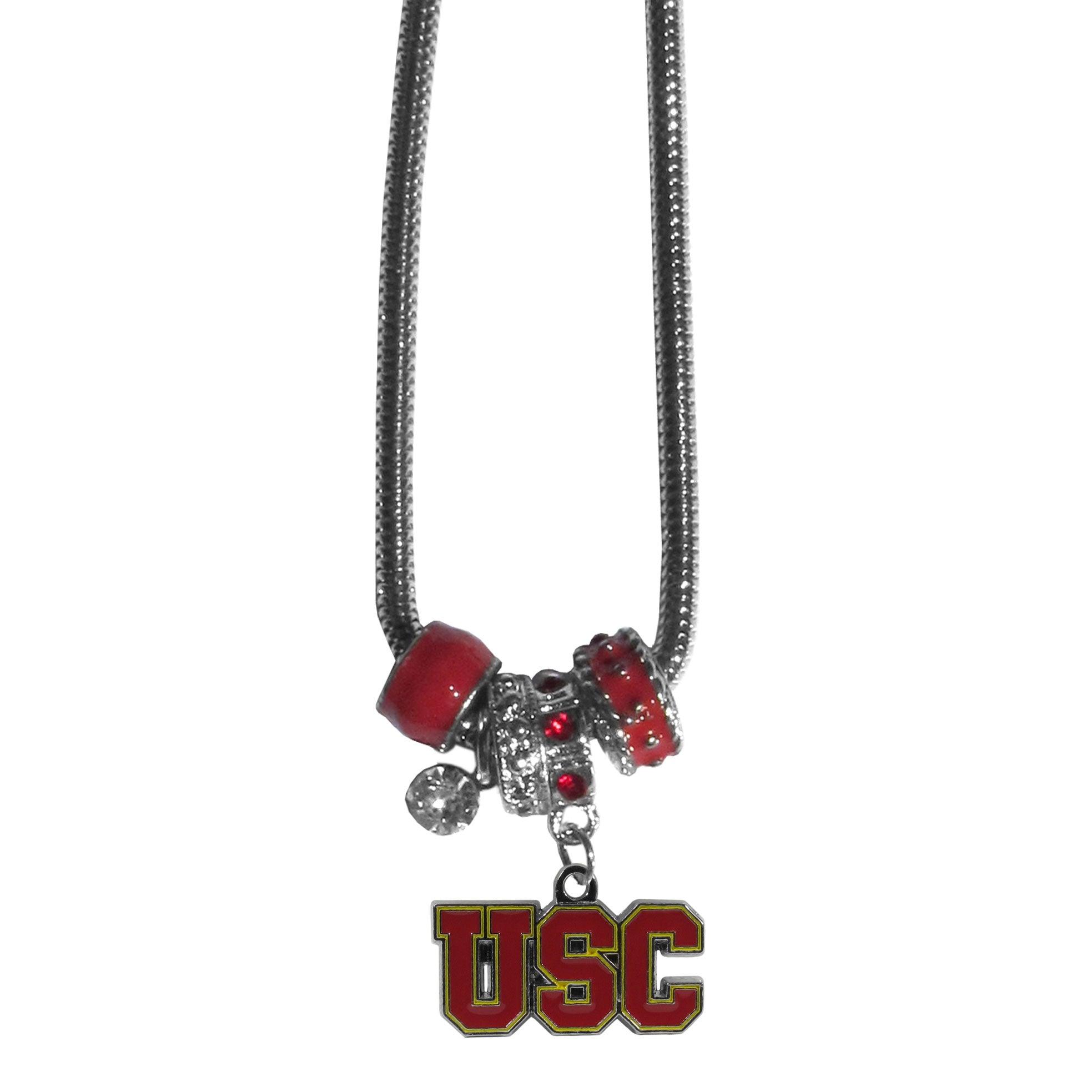 USC Trojans Euro Bead Necklace - Flyclothing LLC