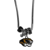 Missouri Tigers Euro Bead Necklace - Flyclothing LLC