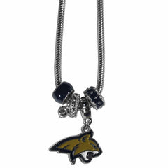 Montana St. Bobcats Euro Bead Necklace - Flyclothing LLC