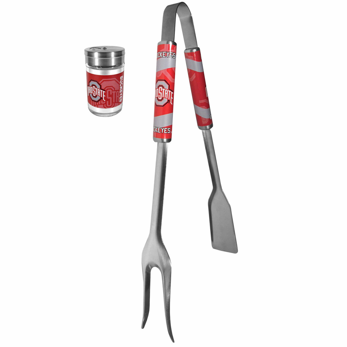 Ohio St. Buckeyes 3 in 1 BBQ Tool and Salt & Pepper Shaker - Flyclothing LLC