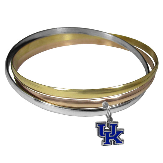 Kentucky Wildcats Tri-color Bangle Bracelet - Flyclothing LLC