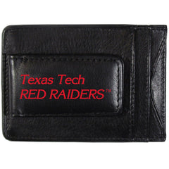 Texas Tech Raiders Logo Leather Cash and Cardholder - Flyclothing LLC