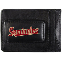 Florida St. Seminoles Logo Leather Cash and Cardholder - Flyclothing LLC