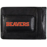 Oregon St. Beavers Logo Leather Cash and Cardholder - Flyclothing LLC