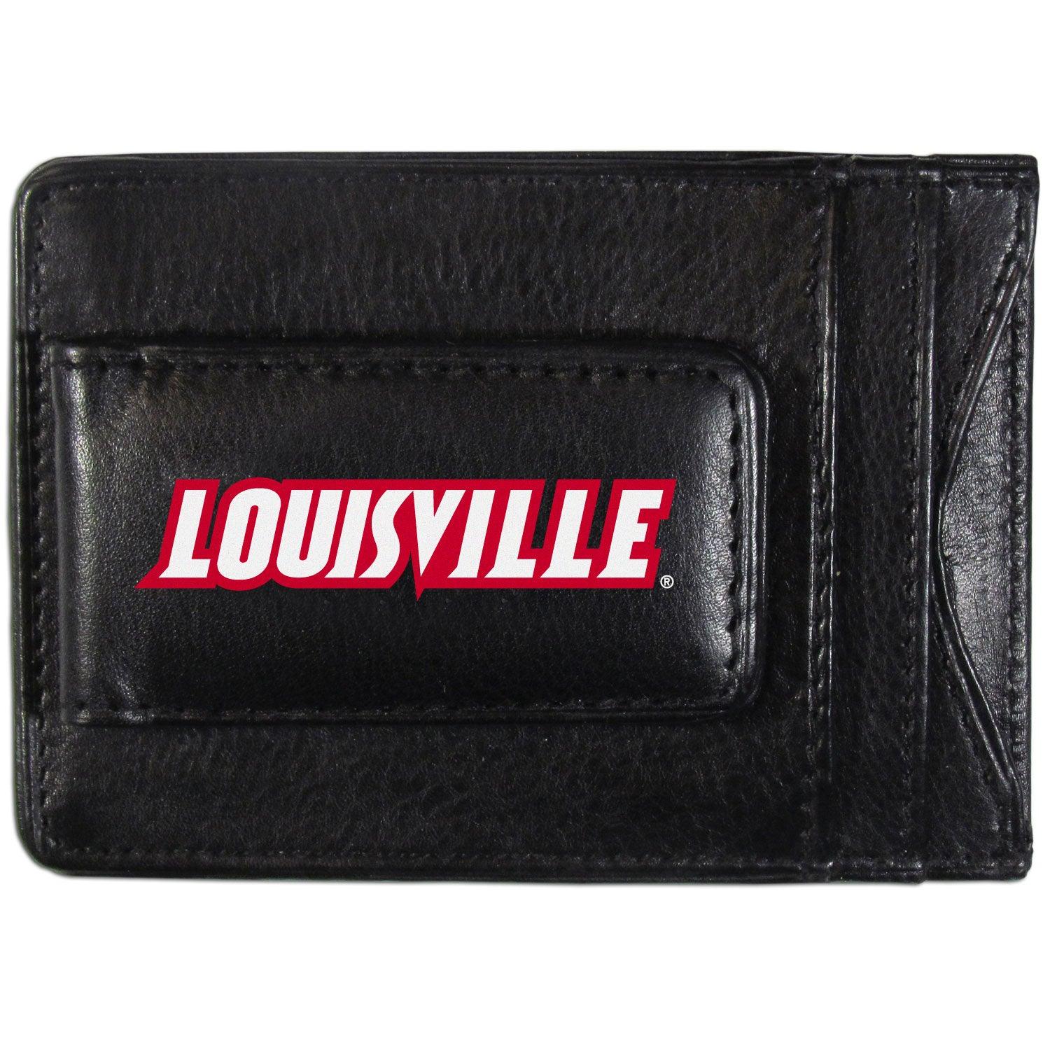 Louisville Cardinals Logo Leather Cash and Cardholder - Flyclothing LLC