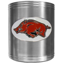 Arkansas Razorbacks Steel Can Cooler - Flyclothing LLC