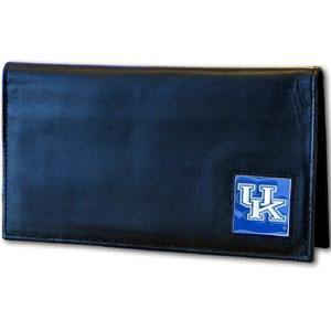 Kentucky Wildcats Deluxe Leather Checkbook Cover - Flyclothing LLC