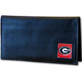 Georgia Bulldogs Deluxe Leather Checkbook Cover - Flyclothing LLC