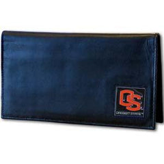Oregon St. Beavers Deluxe Leather Checkbook Cover - Flyclothing LLC